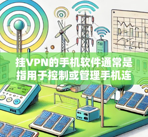 挂VPN的手机软件通常是指用于控制或管理手机连接的工具。以下是一些常见的挂VPN软件及其功能