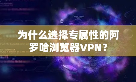 为什么选择专属性的阿罗哈浏览器VPN？