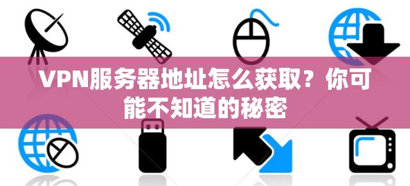 VPN服务器地址怎么获取?你可能不知道的秘密
