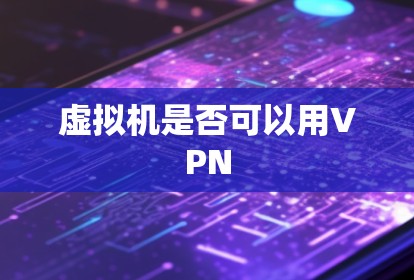 虚拟机是否可以用VPN