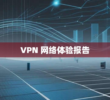 VPN 网络体验报告