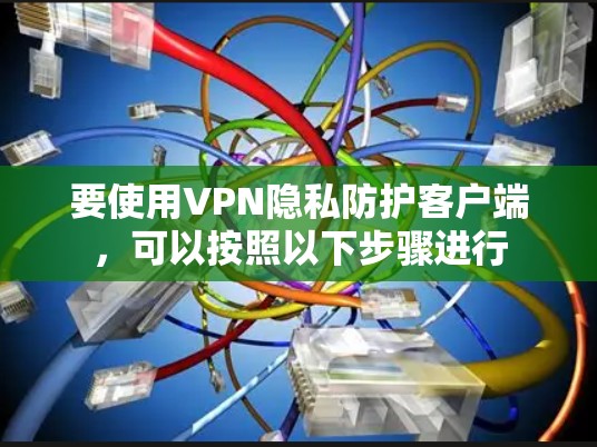 要使用VPN隐私防护客户端,可以按照以下步骤进行